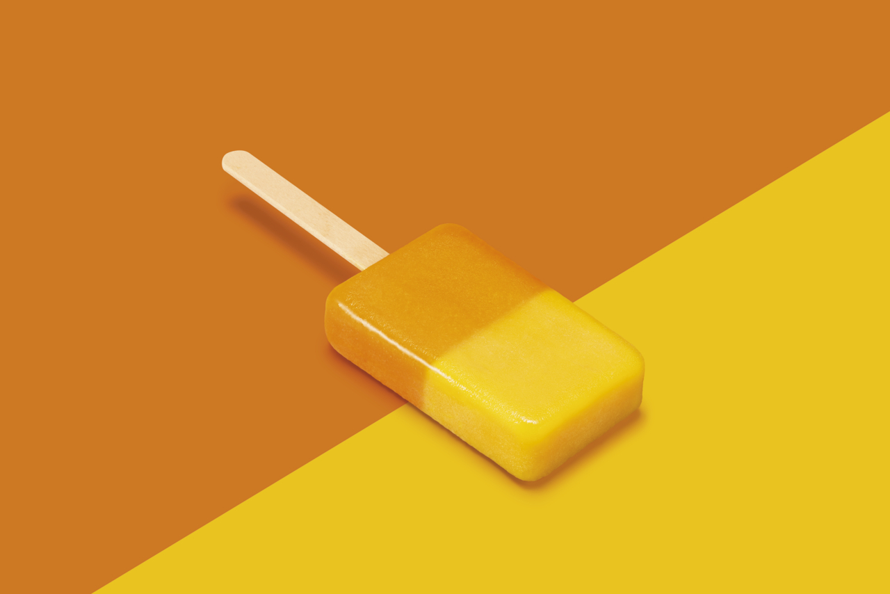 見た目も楽しい2色仕立て