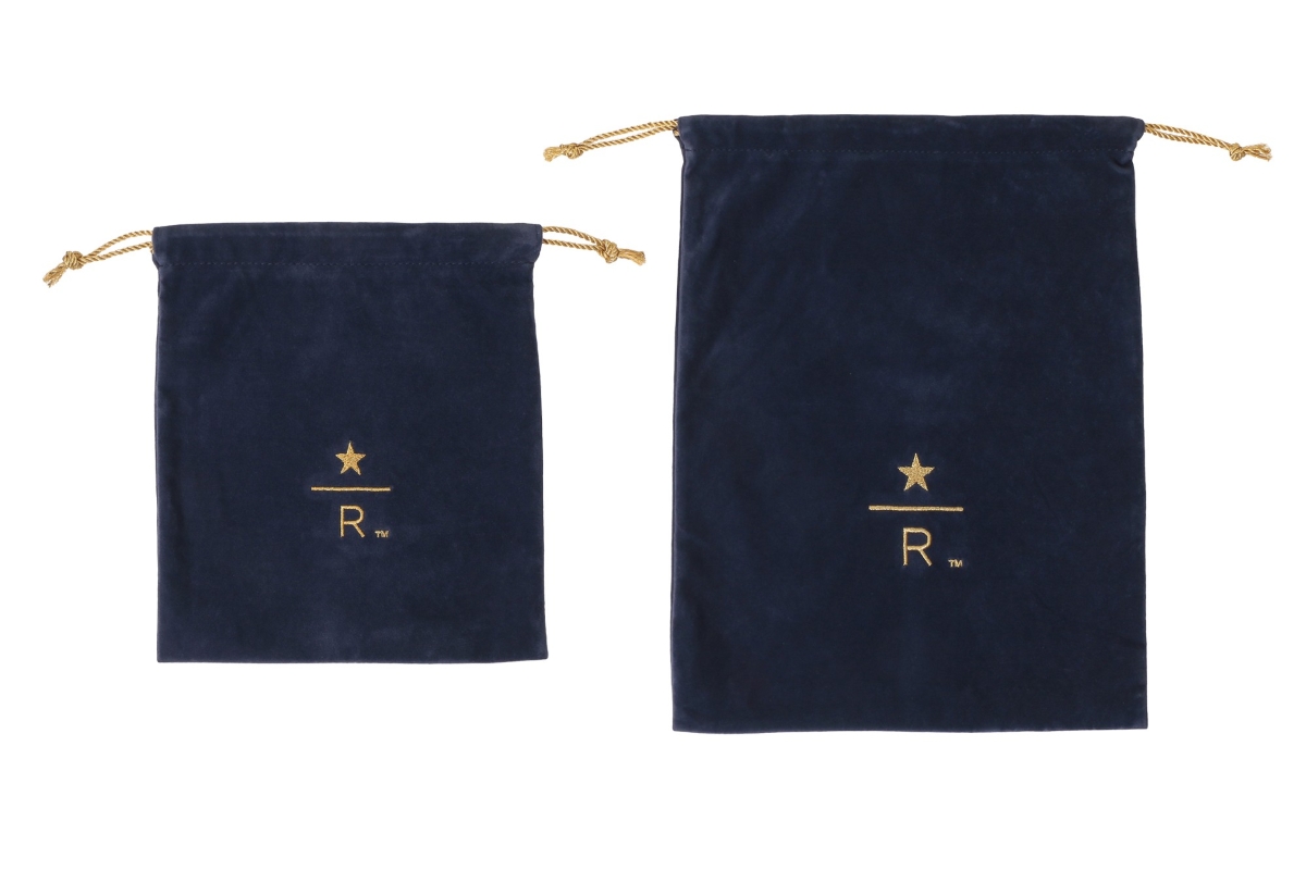 スターバックス リザーブ ドローストリングポーチ ネイビー S/L