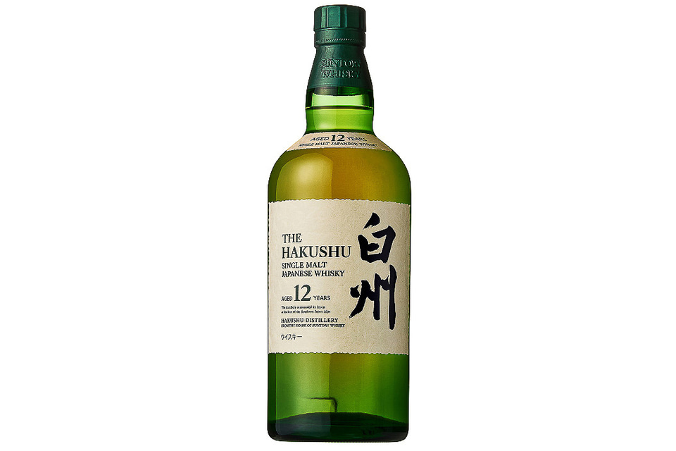 日本橋高島屋、ウイスキー「白州12年」と「白州」の飲み比べ