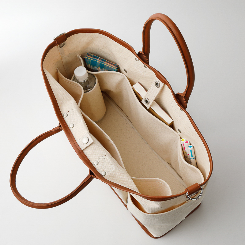紀ノ国屋×VegieBAG、大きめ＆しっかりな大人バッグ発売。肩掛けできて