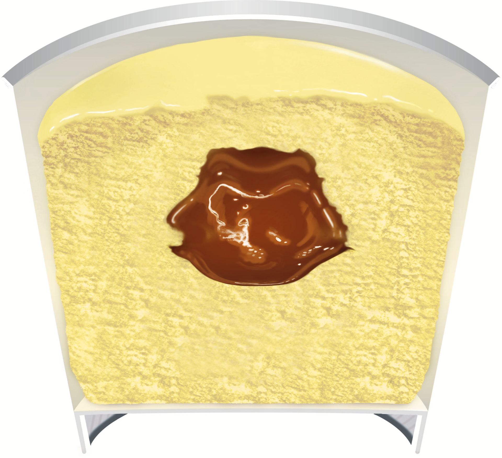 ほろにがカラメルソース入り