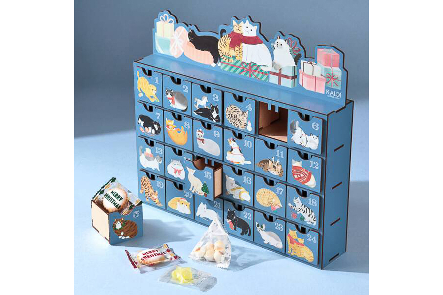 カルディ、ネコちゃんと一緒にクリスマスまでカウントダウン「にゃんだ