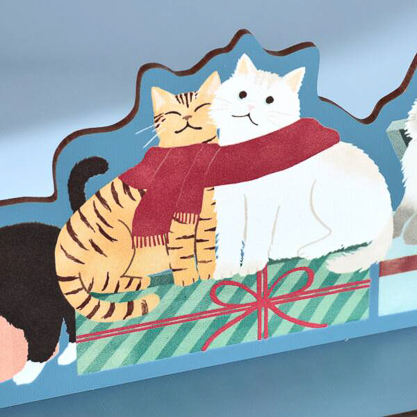 【2個セット】うり　にゃんだふるカレンダー カルディ、ネコちゃんと一緒にクリスマスまでカウントダウン「にゃんだ