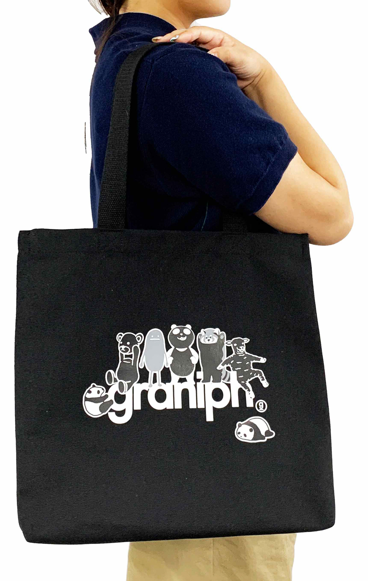 グラニフコラボデザインのトートバッグ
