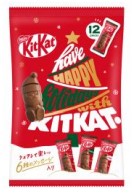 「キットカット ホリデイサンタ シェアバッグ（12個）」（1080円前後）