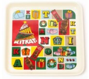 「キットカット ホリデイサンタ プレート」（1540円）