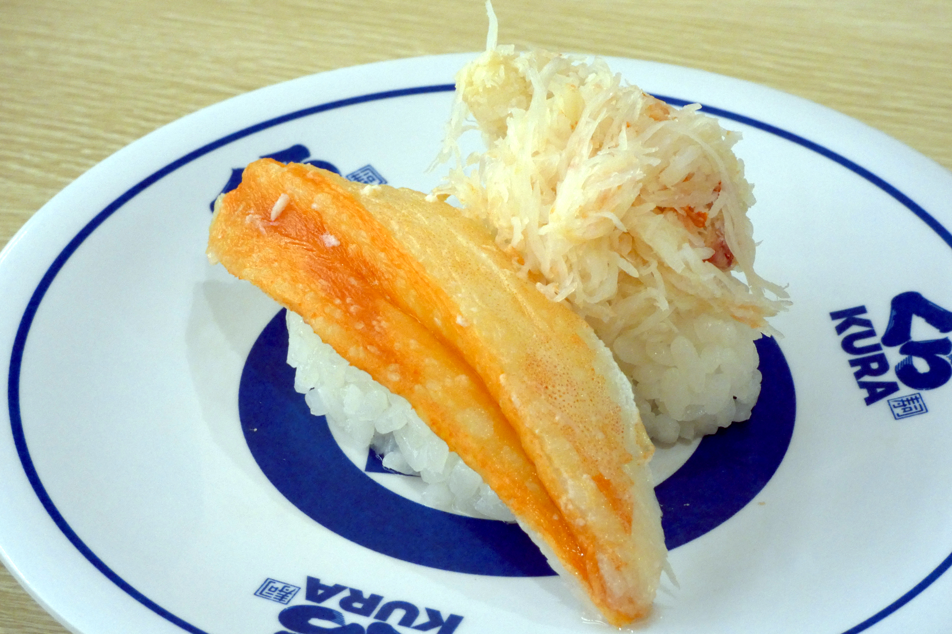 本ズワイガニ二種盛り