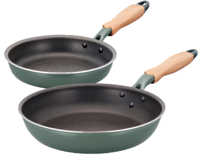 evercook GREEN IHフライパン2点セット