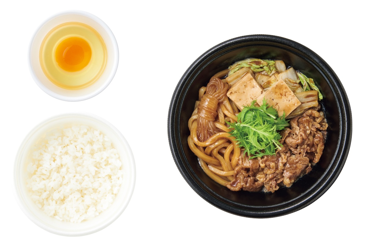 【テイクアウト】すき焼き　ごはん・生たまご付