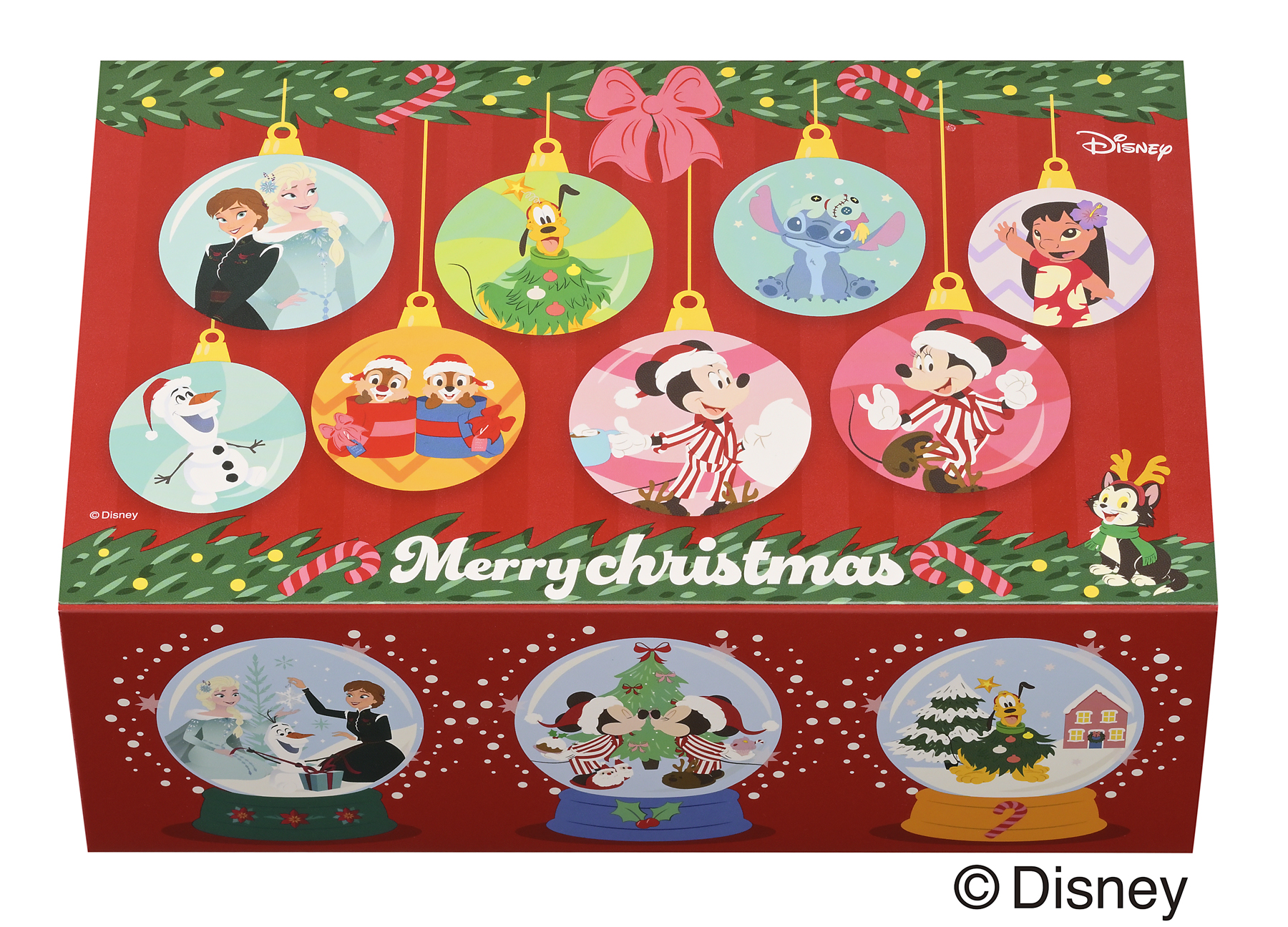  「＜ディズニー＞クリスマスコレクション（8個入）」専用BOX
