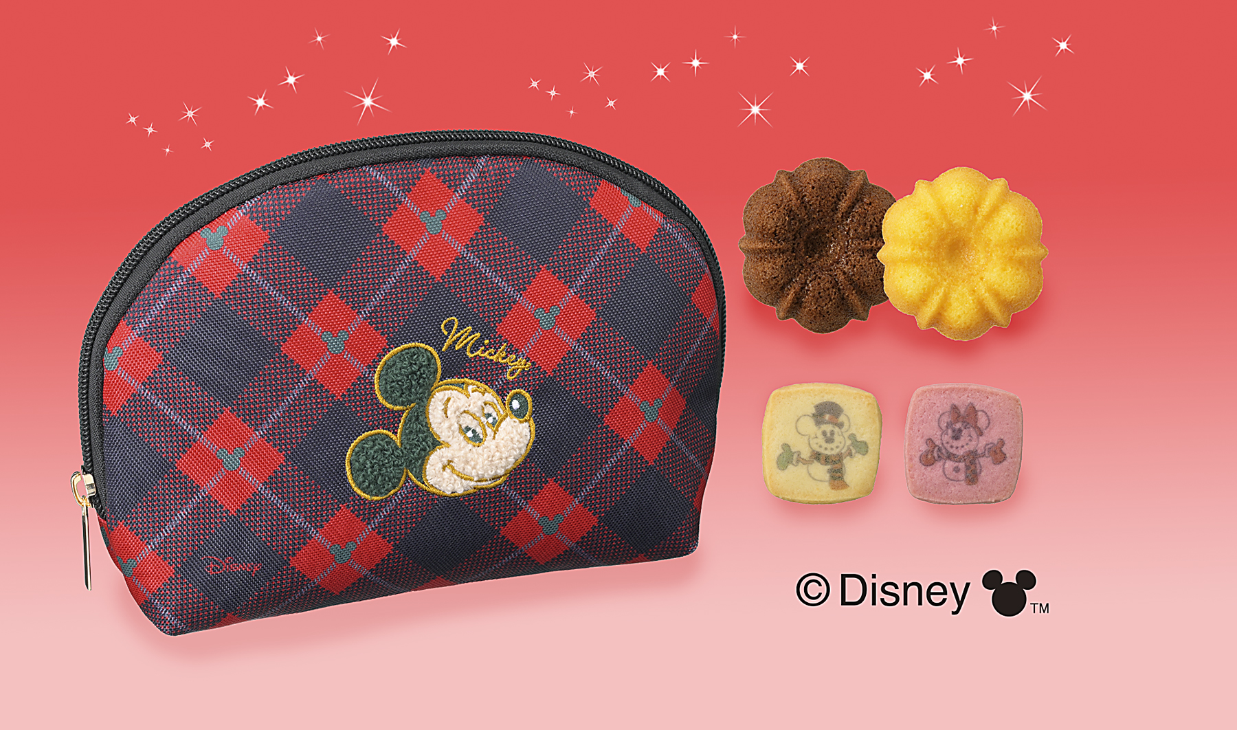 ＜ディズニー＞もこもこポーチ（8個入）