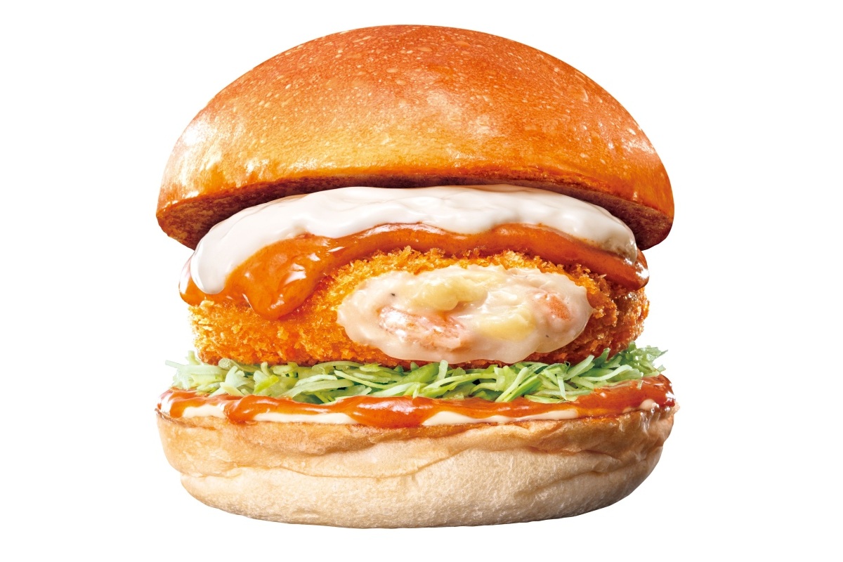海老ビスク えびグラタンバーガー
