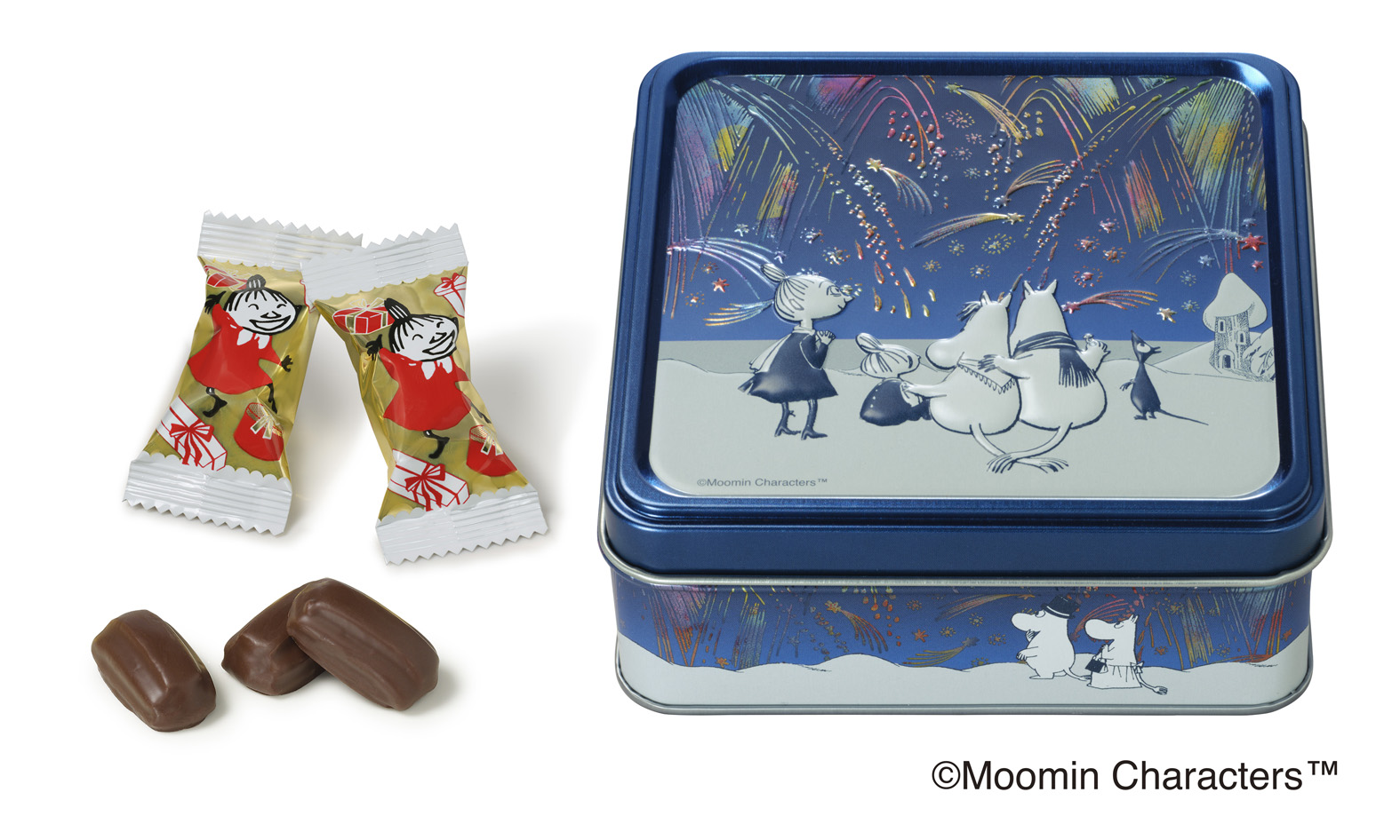 メリーチョコレート「ムーミンと仲間たち」（1404円）