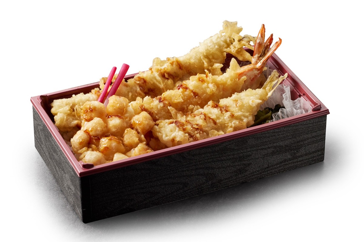 冬ご馳走天重弁当（お新香付）