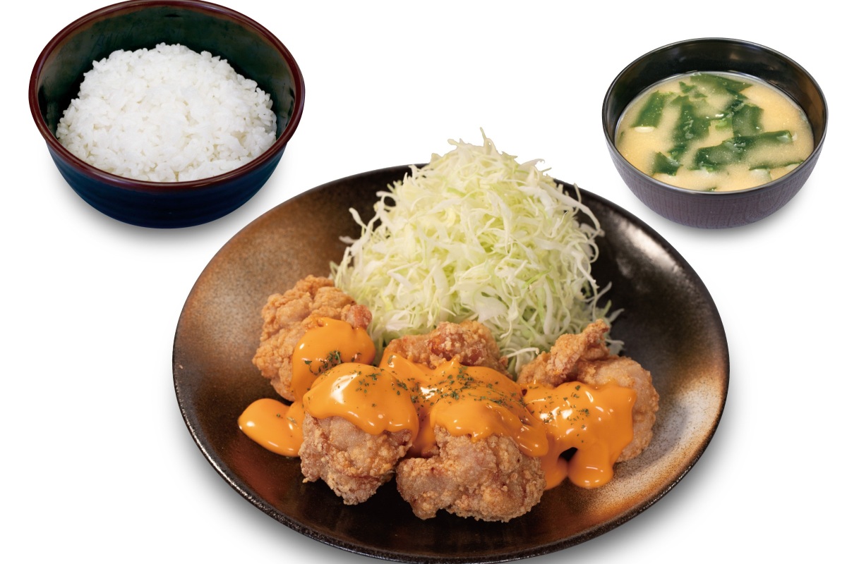 コチュマヨ唐揚げ定食（5個）