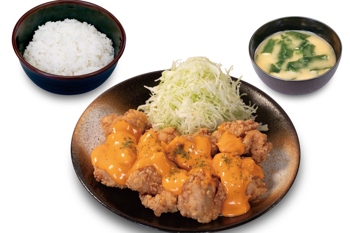 コチュマヨ唐揚げ定食（8個）