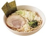 松福監修 うまいラーメン～豚骨醤油～。1995年に静岡県沼津市で創業したラーメン店「松福」監修のもと、看板メニュー「うまいラーメン」を再現