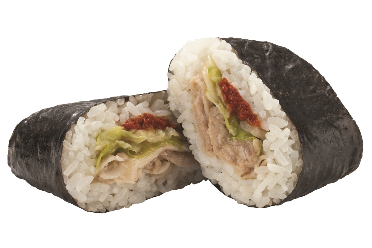 「サンドおむすび 岐阜タンメン」は具材がボリューミー