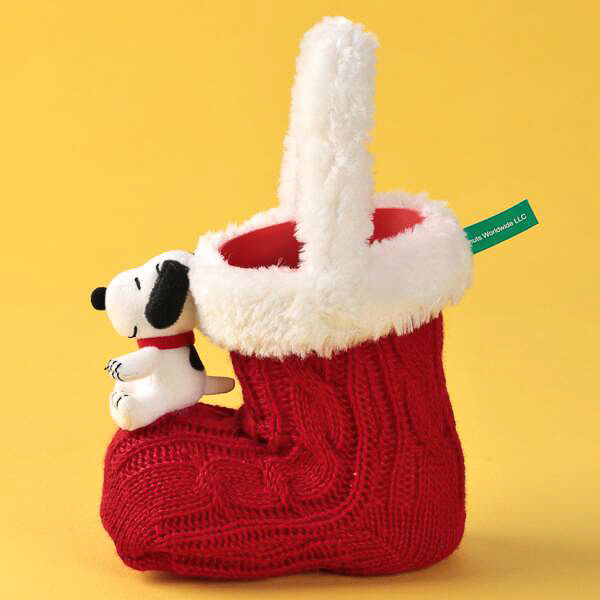 「スヌーピー クリスマスブーツバッグ」（1210円）