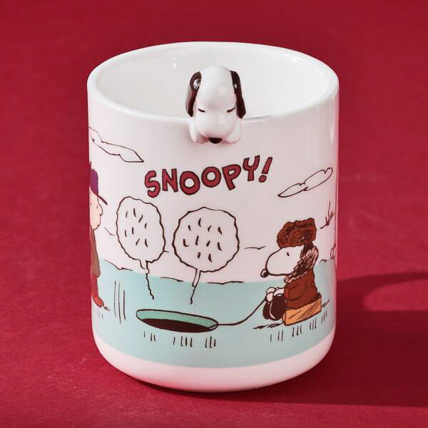 「ダンキンスヌーピーカップ」（釣り）