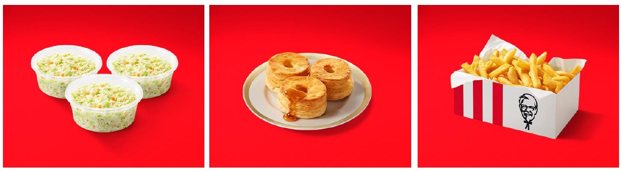 コールスロー（M)、ビスケット、ポテトBOX