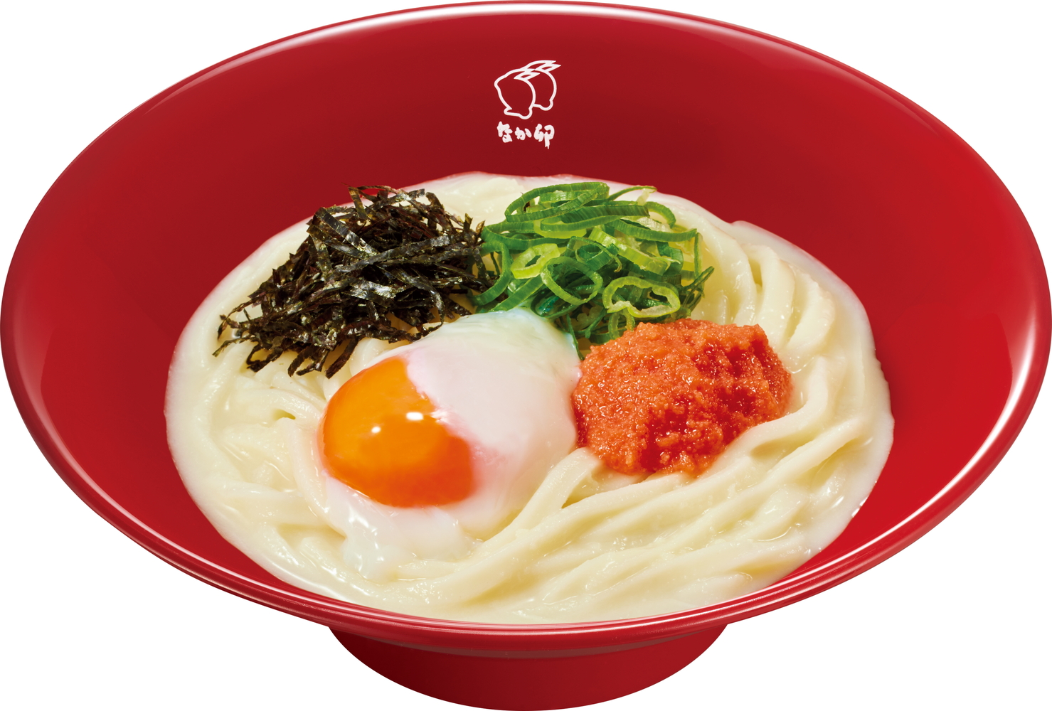 なか卯「温たま明太クリームうどん」
