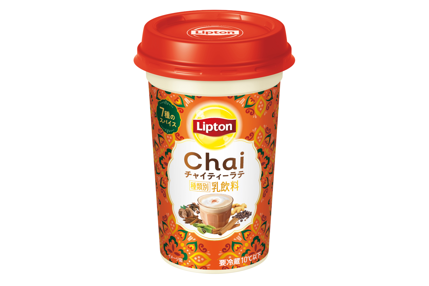 森永乳業「リプトン チャイティーラテ」