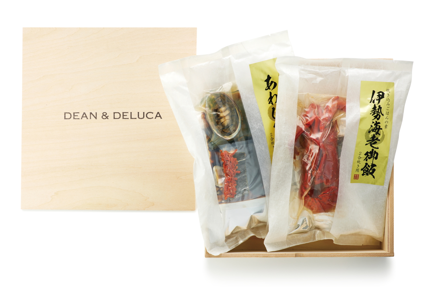 「伊勢海老とあわびの贅沢炊き込みごはんの素」（6480円）