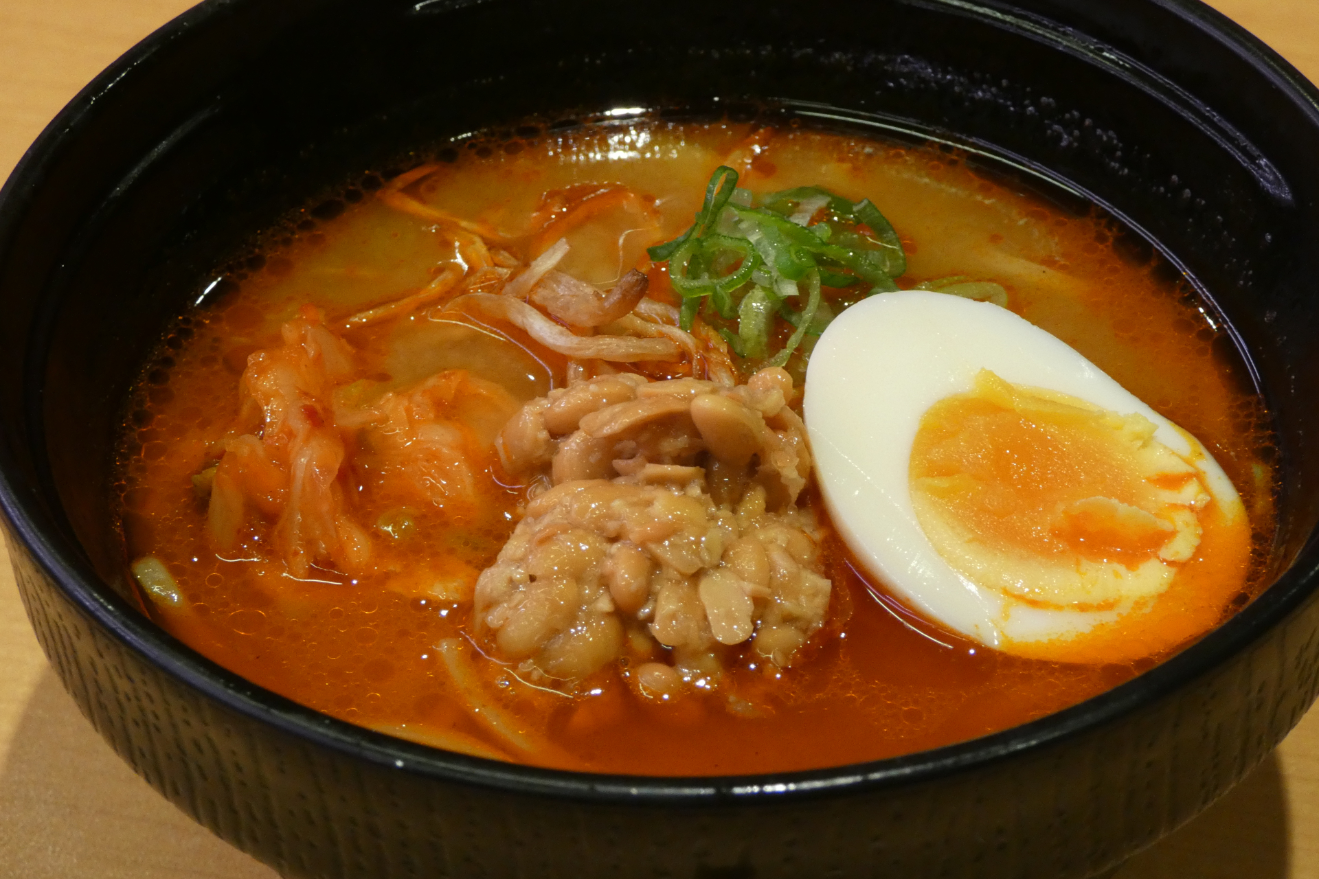 キムチ納豆ラーメン