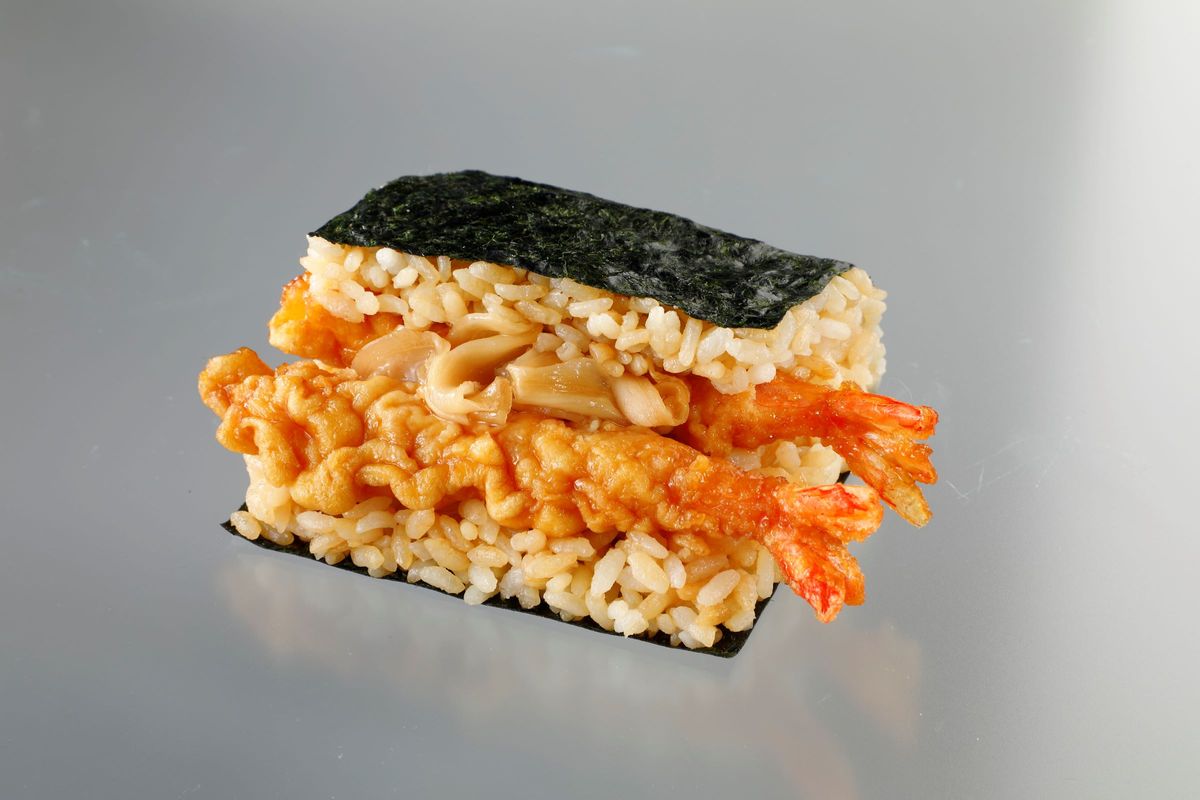 「具！おにぎり まるで海老天丼」（354円）
