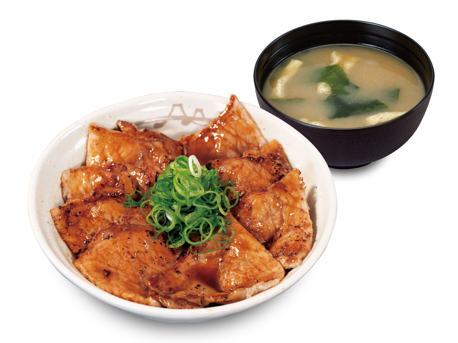 「ロースの炙り十勝豚丼」（830円）
