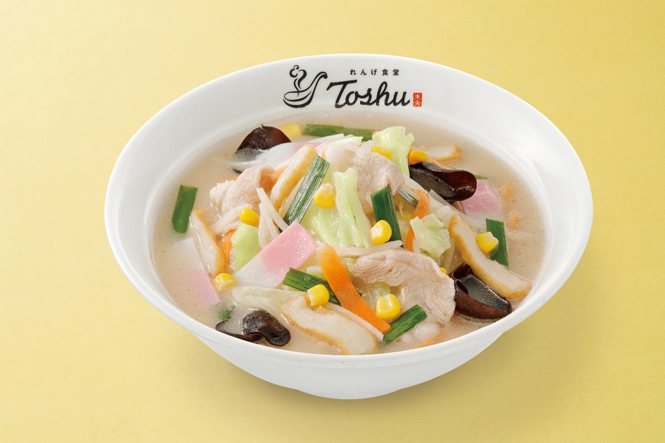 「ちゃんぽん麺 白」（836円/テイクアウト831円）