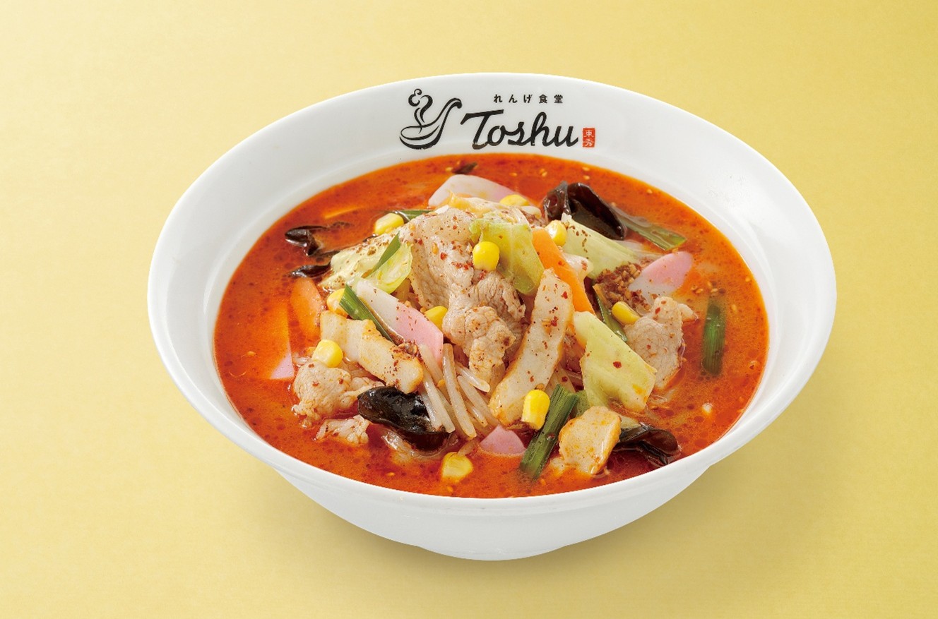 「ちゃんぽん麺 赤」（913円/テイクアウト907円）