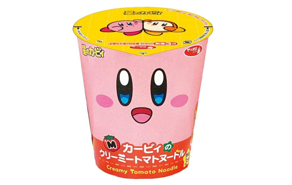 星のカービィ クリーミートマト味ヌードル