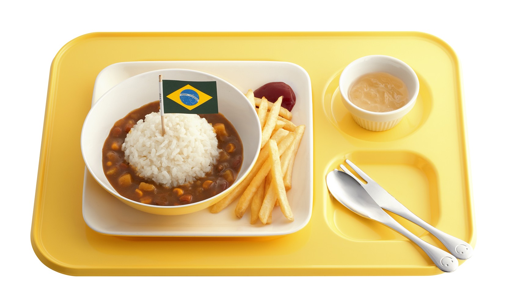 キッズカレープレート（おもちゃ付）