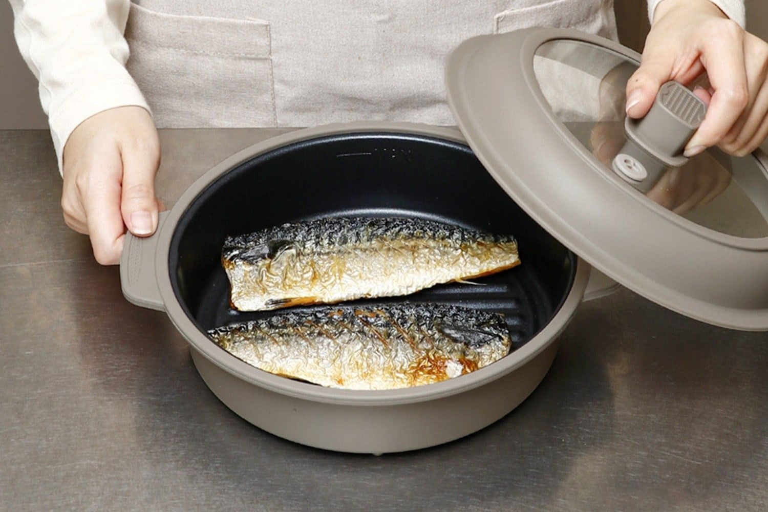 電子レンジ調理器深型