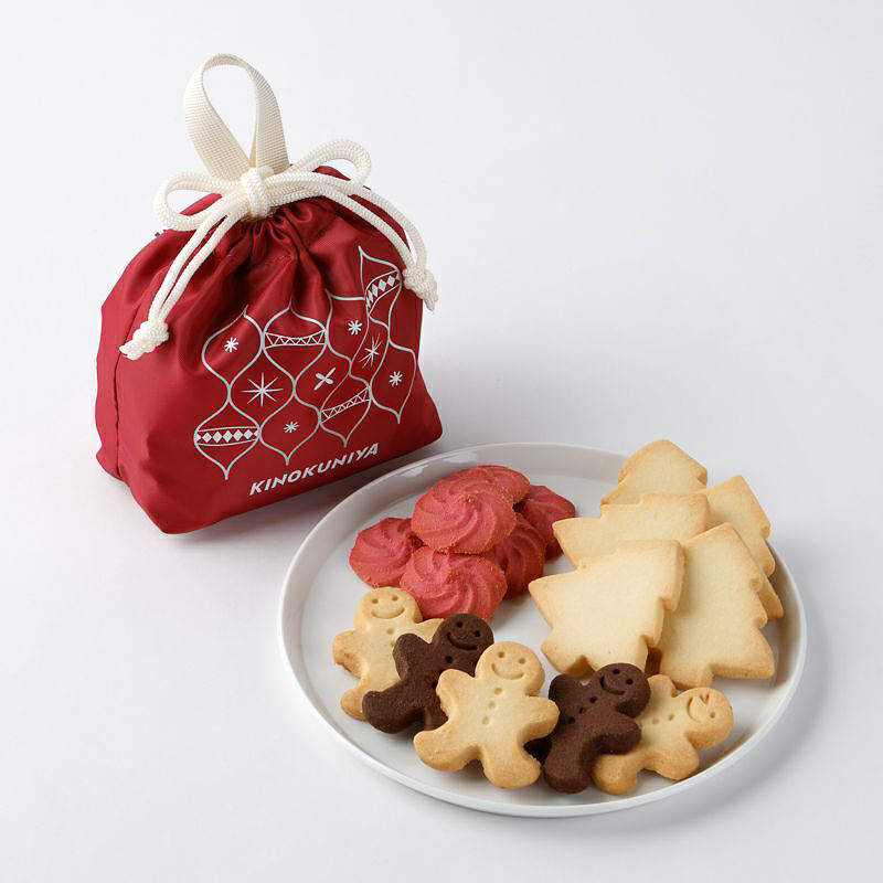 紀ノ国屋 クリスマススイーツバッグ（レッド）