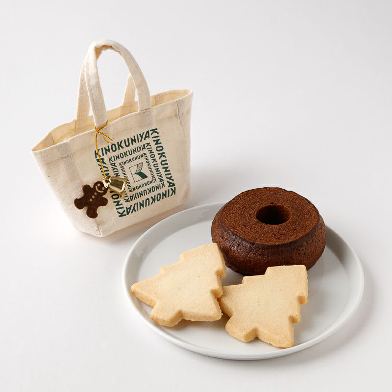 紀ノ国屋 クリスマスミニスイーツバッグ（ジンジャーマン）