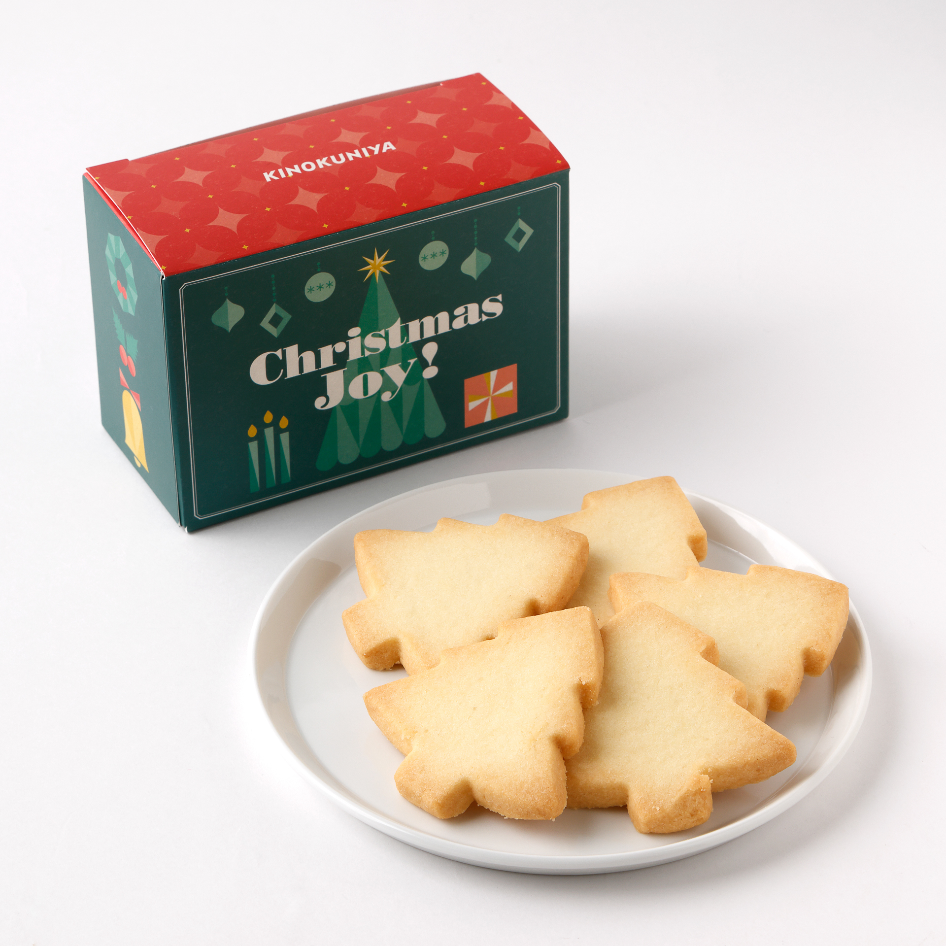 「紀ノ国屋 クリスマス島の塩クッキー（ツリー）5枚入」（540円）