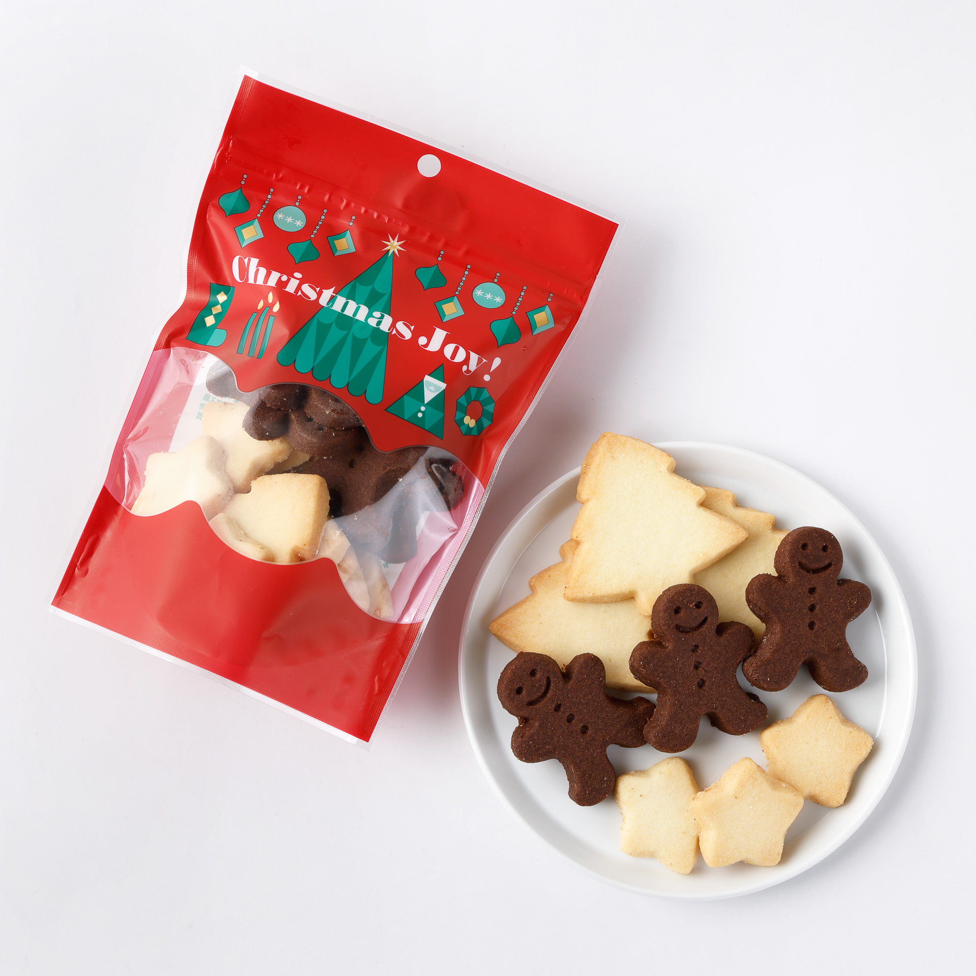 「紀ノ国屋 クリスマスクッキーアソート 1袋」（864円）