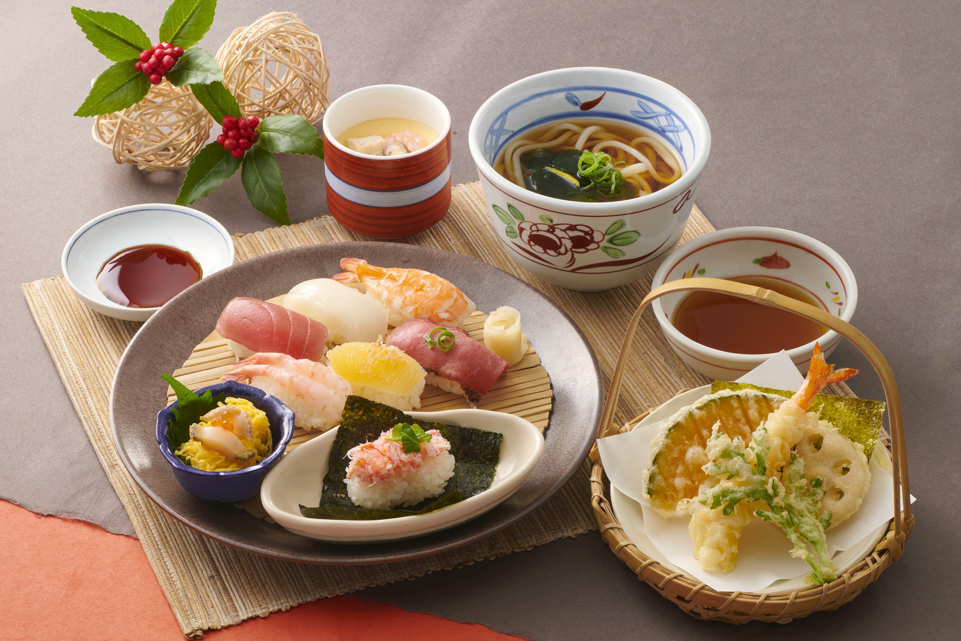 「季節のすし和膳＜冬＞」（1868円）