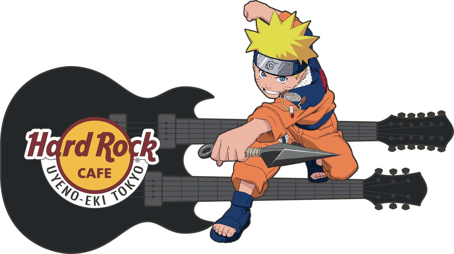TV アニメ「NARUTO」×HRC Pin（上野駅東京店限定、2860円）