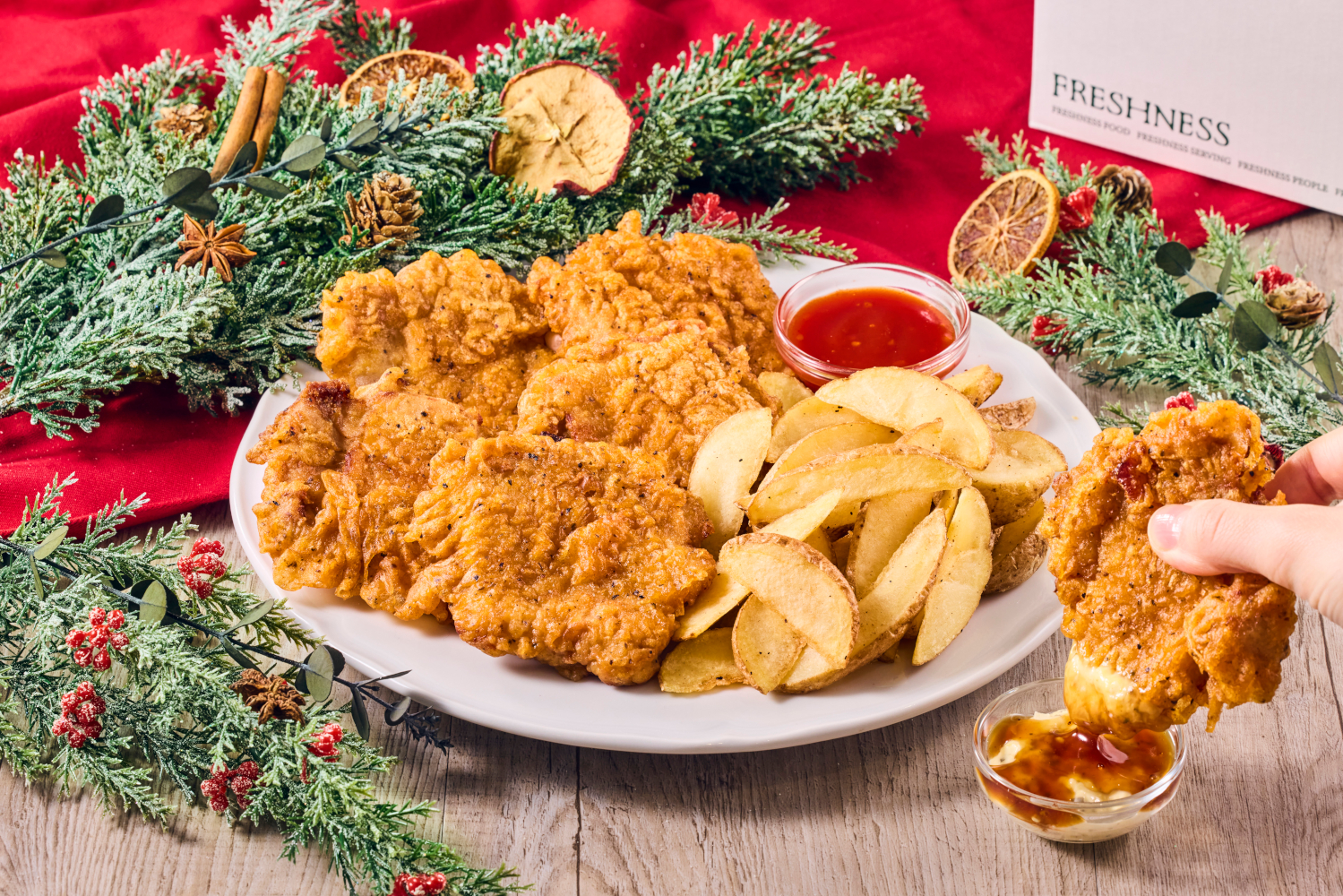 フレッシュネスバーガー「スペシャルチキンボックス」