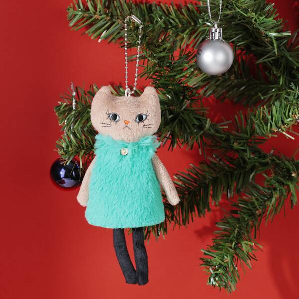 カルディ、お洒落したネコちゃんがかわいいクリスマスチャーム