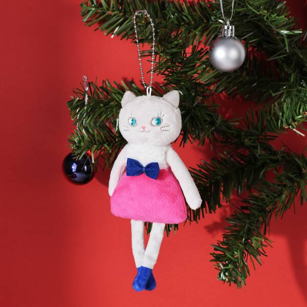 カルディ、お洒落したネコちゃんがかわいいクリスマスチャーム