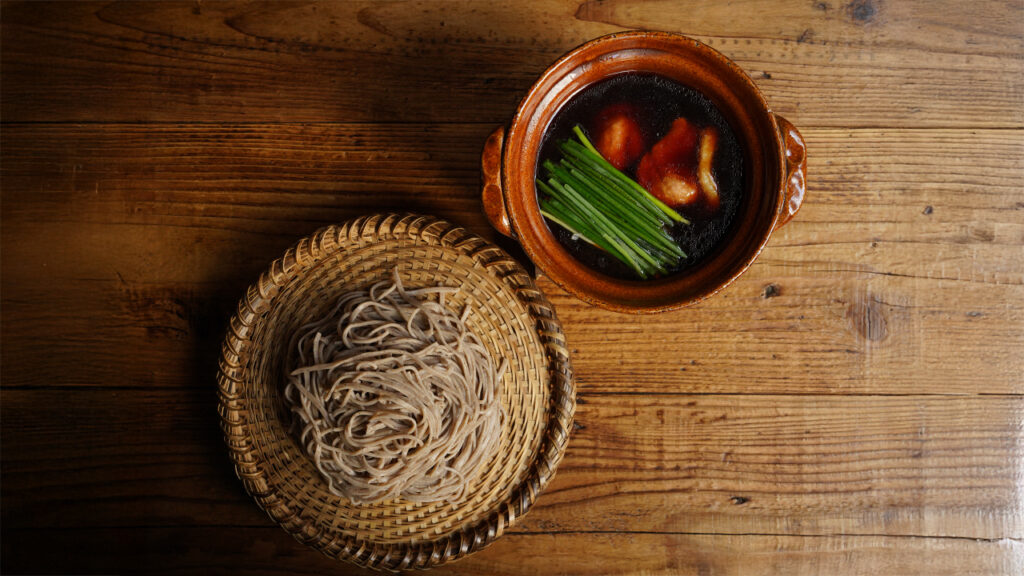 熱鴨ねぎつけ蕎麦