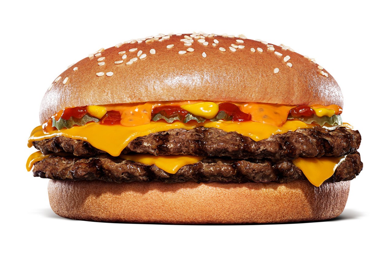 ダブルにんにく・ガーリックバーガー