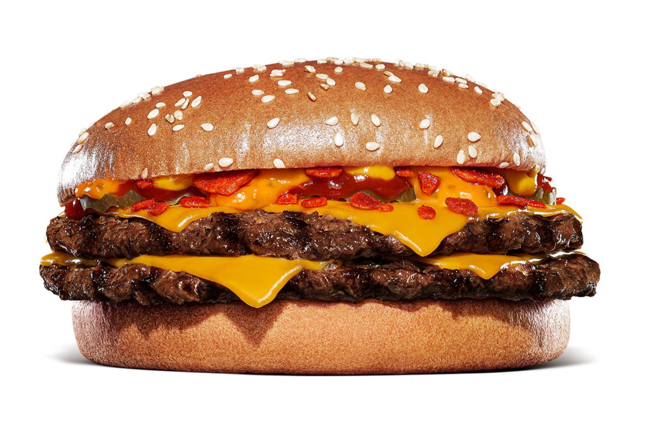 ダブルスパイシーにんにく・ガーリックバーガー