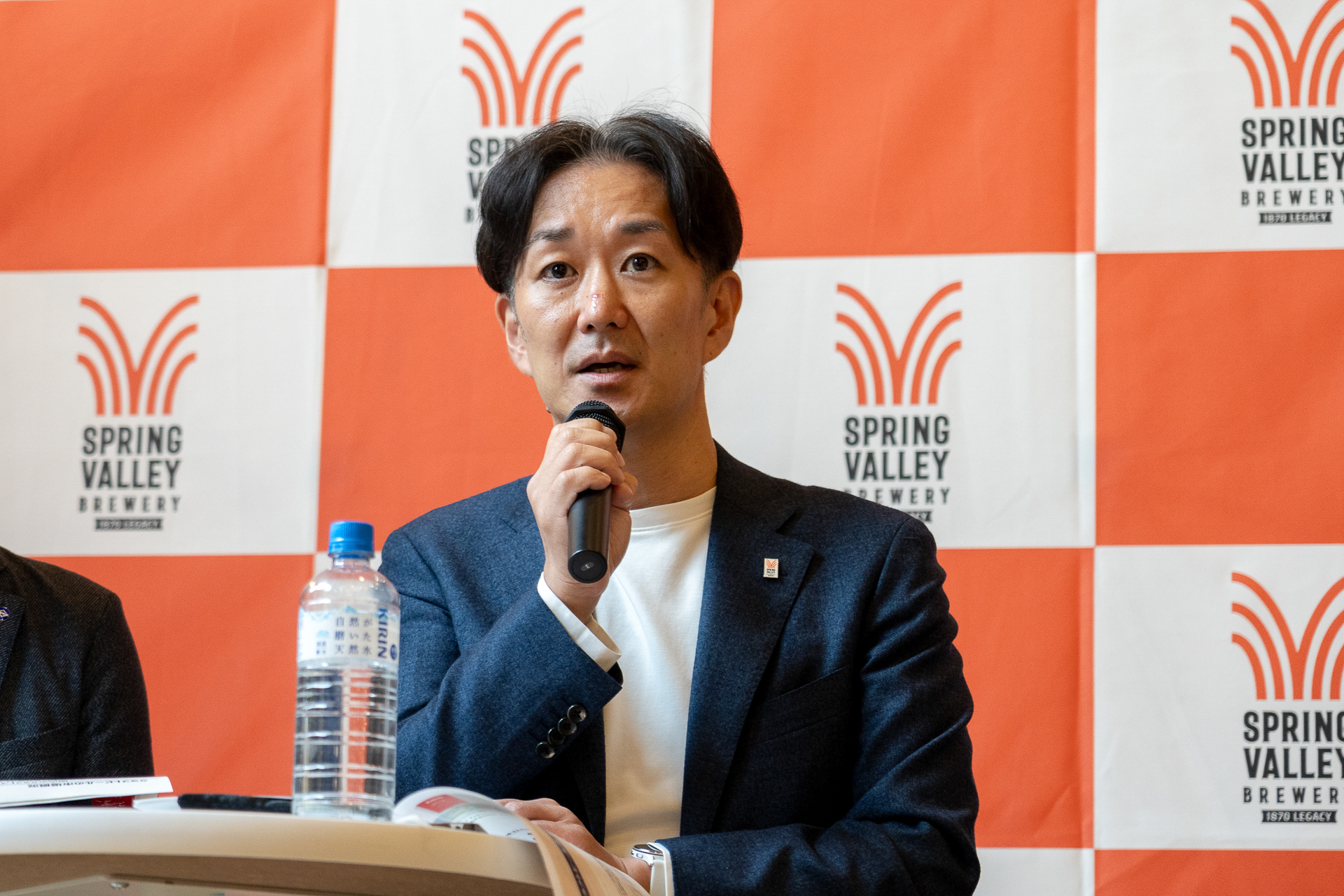 アソシエーション発足の背景や構想を説明したキリンビール株式会社 クラフトビール事業部長 大谷哲司氏