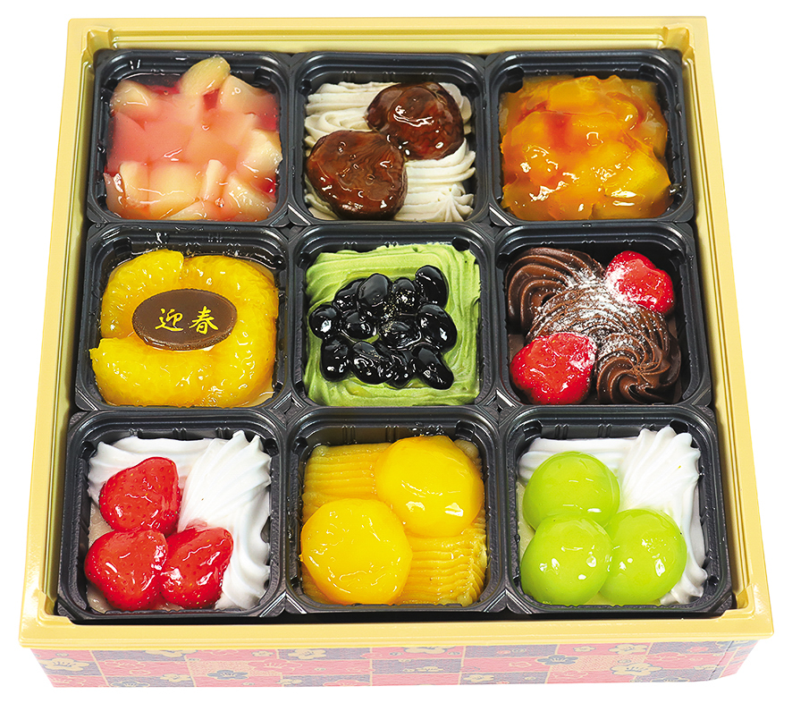 「スイーツおせち」（6900円・11月14日～12月1日予約受付/12月31日～1月3日受取）